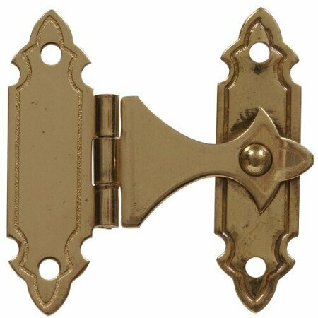 HILLMAN SOLID BRASS DECORATIVE CATCH 851423